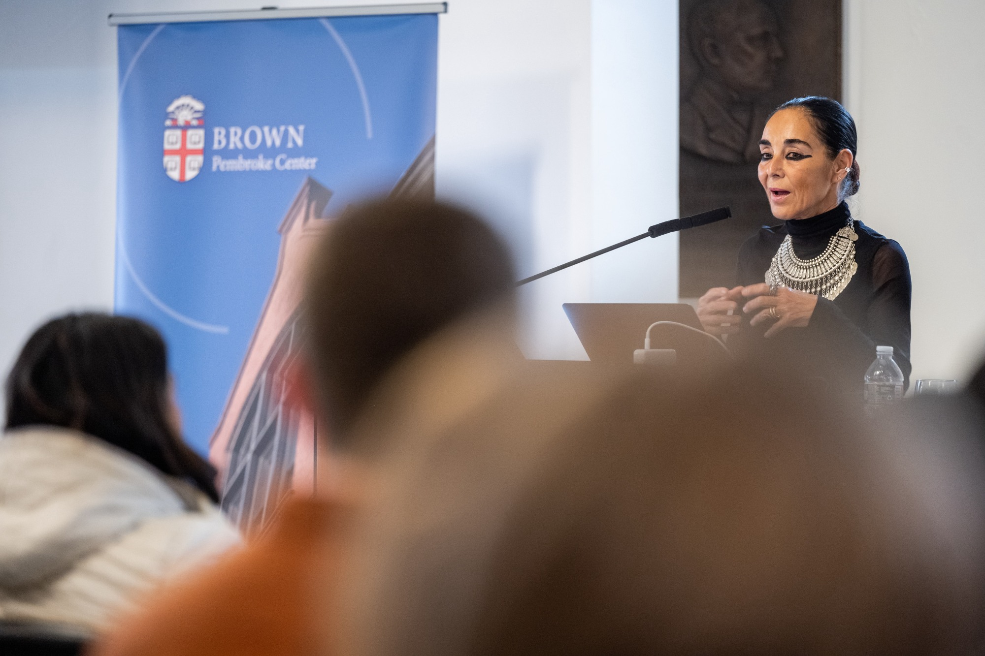 Shirin Neshat speaking