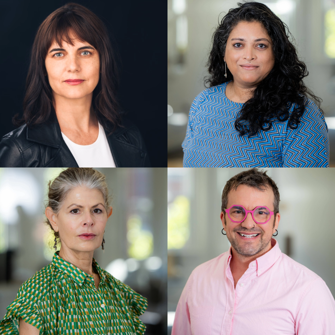 Four photographs; one of each faculty fellow.