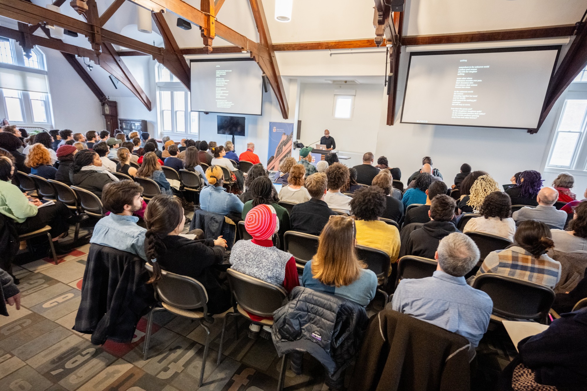 Kevin Quashie gives the annual Sherman lecture