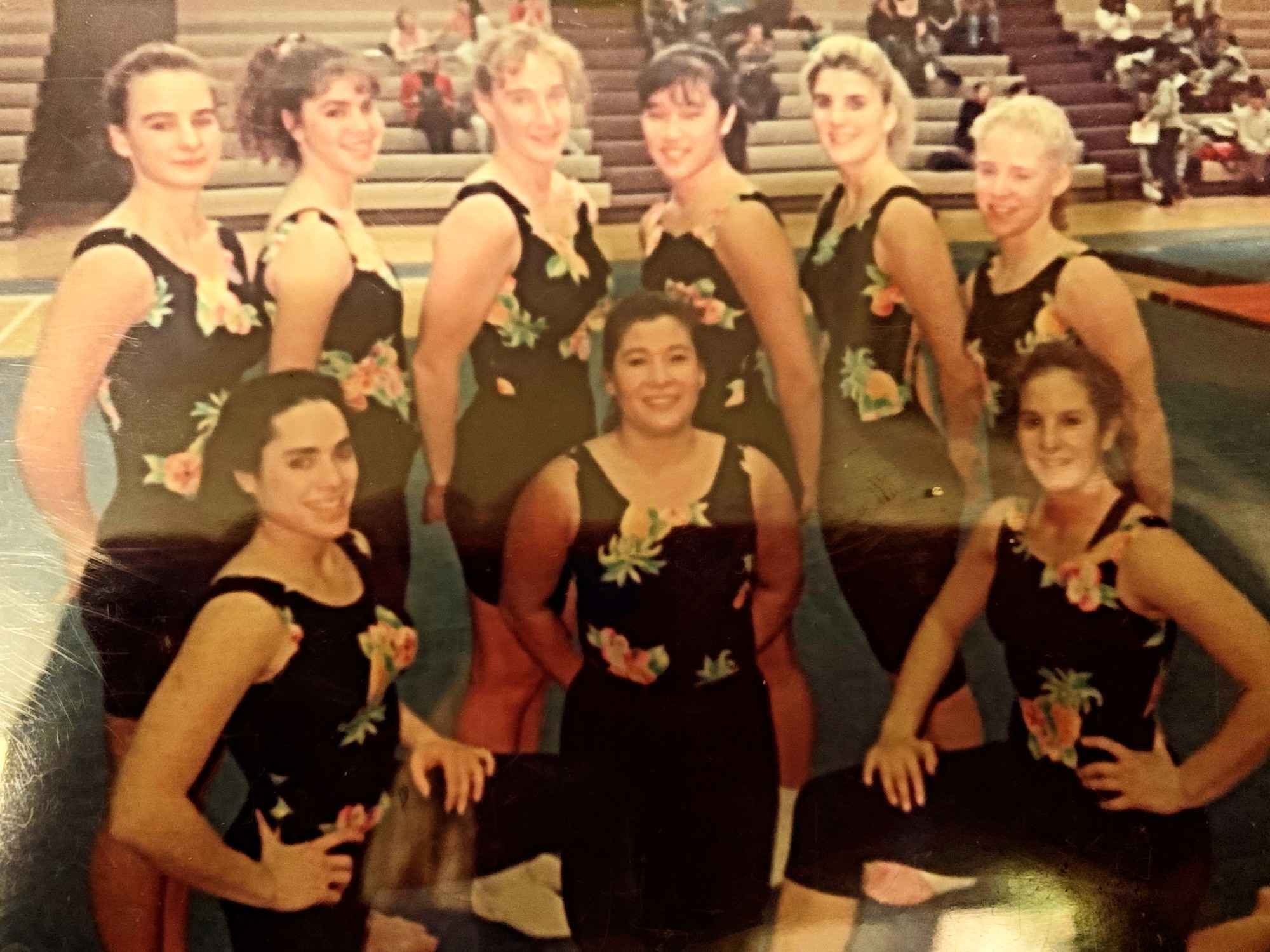 Members of the Brown Women's Gymnastics Team
